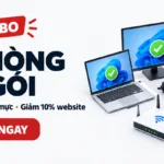 Ưu đãi combo văn phòng trọn gói: miễn phí setup, tặng nạp mực, giảm 10% website